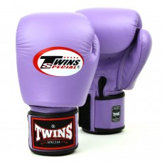 BGVL3 Twins Lavender Velcro Boxing Gloves