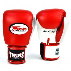 BGVLA2-2T Twins Air Flow Boxing Gloves Red-White-Black