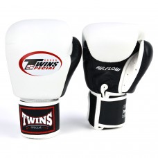 BGVLA2-2T Twins Air Flow Boxing Gloves White-Black-Red