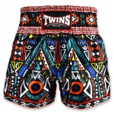 TBS57-AZ Twins Aztec Muaythai Shorts