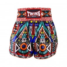 TBS57-AZ Twins Aztec Muaythai Shorts